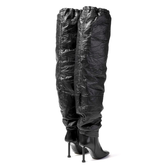 BRANDON BLACKWOOD BLAIR PUFFER THIGH HIGH BOOT - Picture 6 of 9
